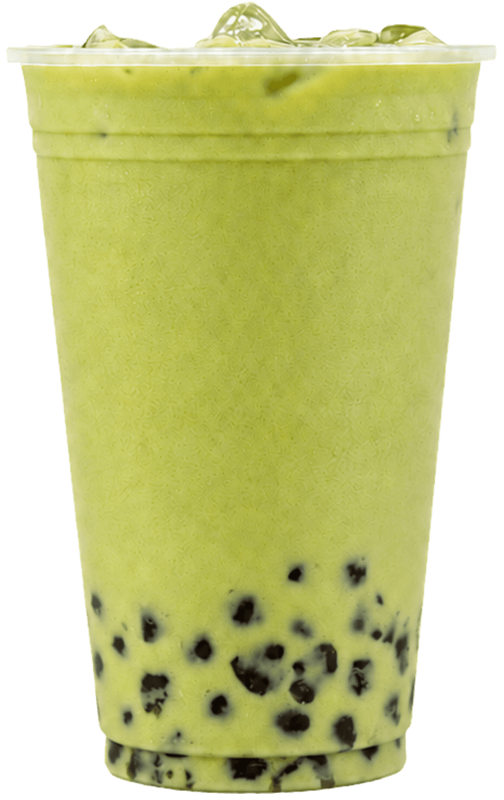 Boba tea sabor matcha