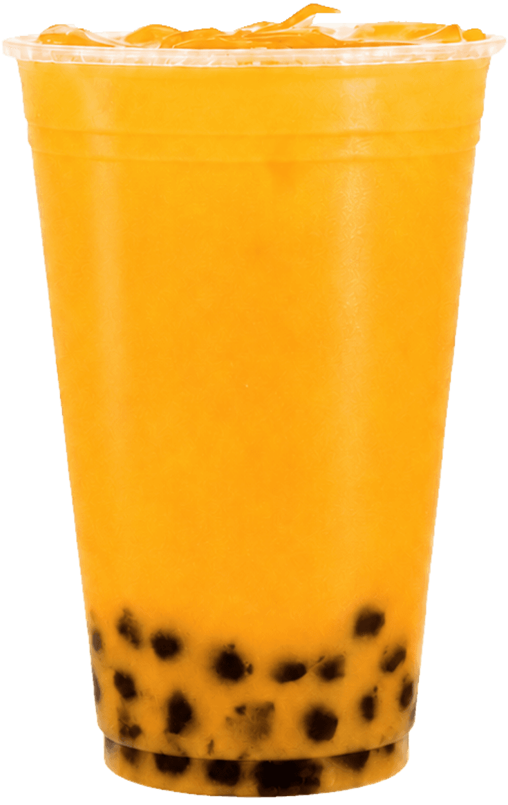 Boba tea sabor mango