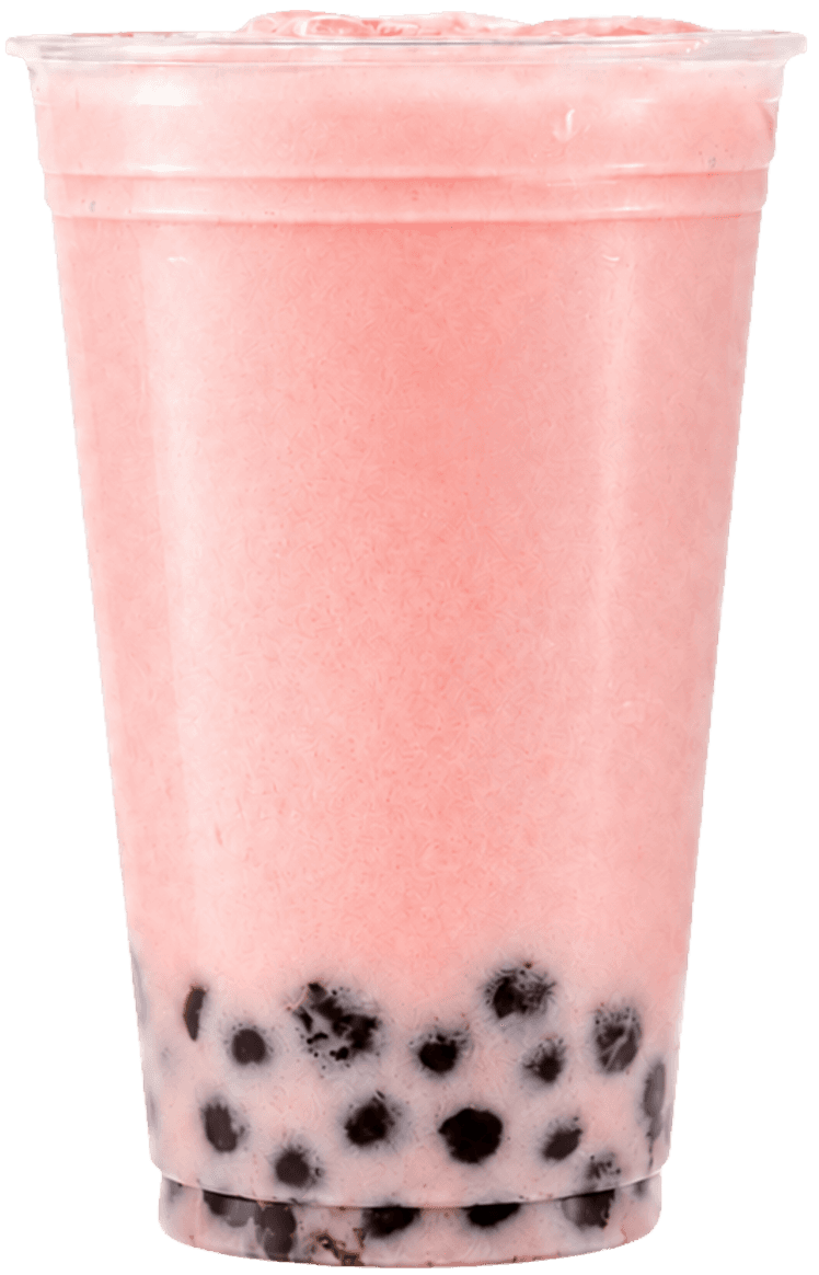 Boba tea sabor fresa